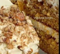 RICH CARROT CAKE WITH ADDED SWEET POTATO 1