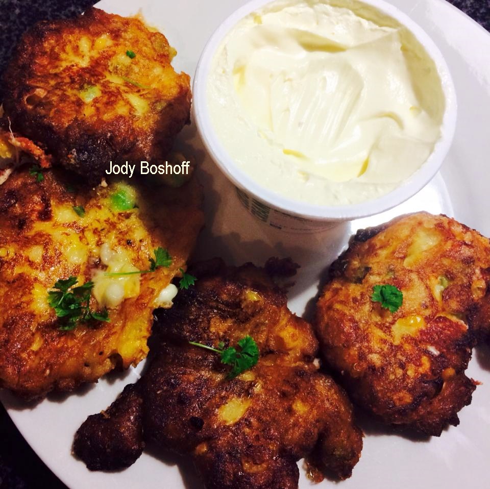MOZZARELLA CORN FRITTERS - Your Recipe Blog