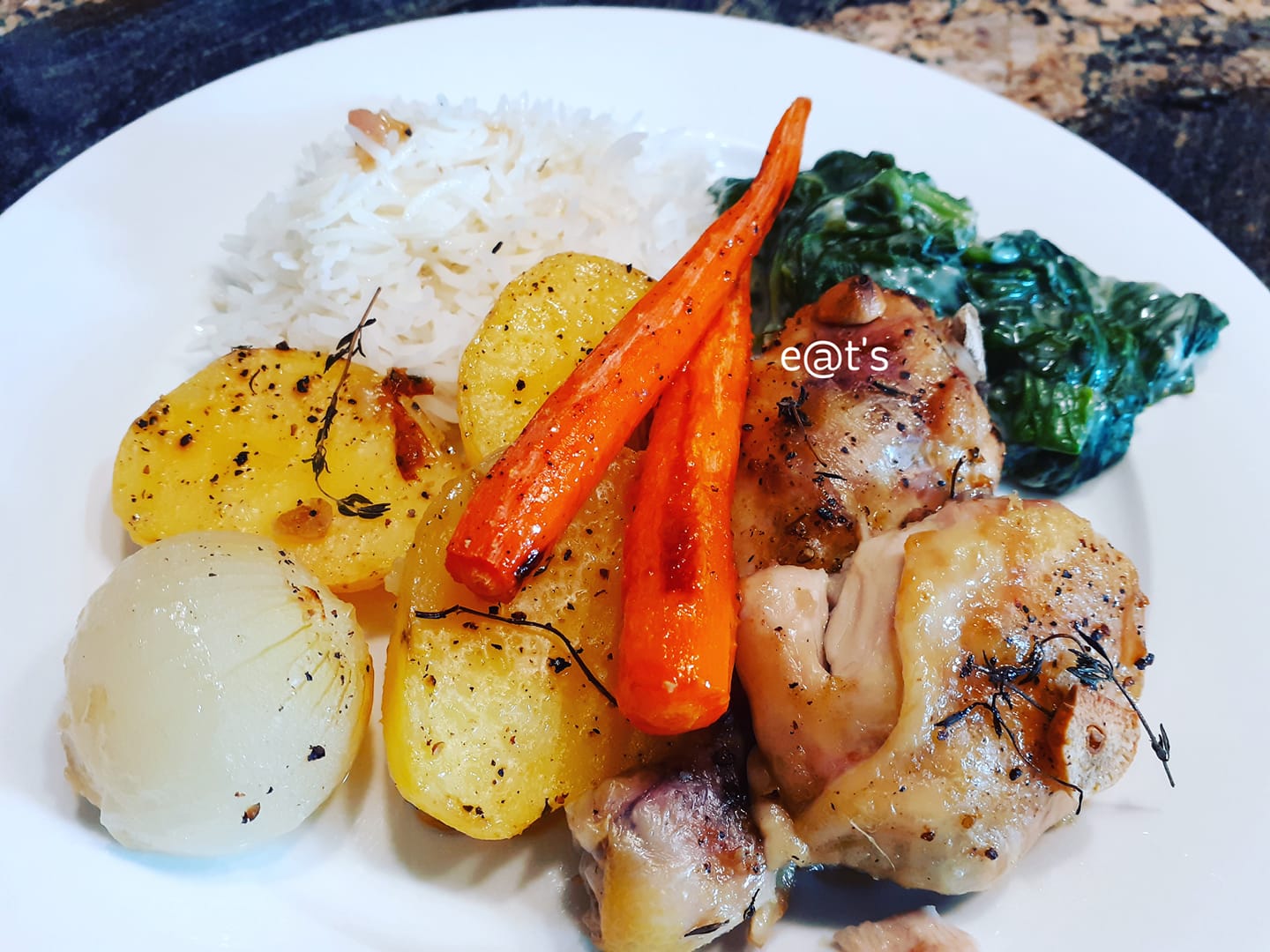 OVEN ROASTED CHICKEN WITH VEGETABLES - Your Recipe Blog