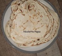Piadinas with chicken curry. Nicolette Papas2