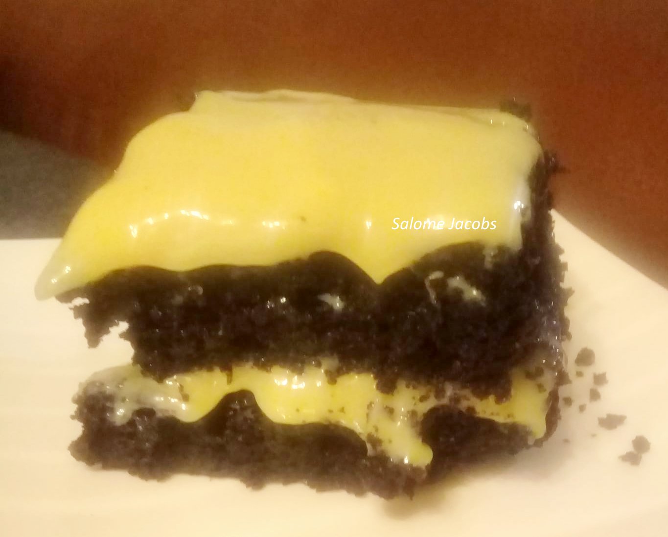 EGGLESS CHOCOLATE CAKE - Your Recipe Blog