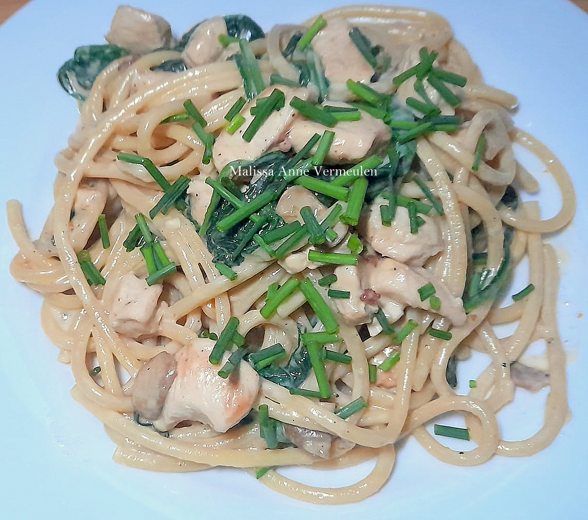 ONEPOT CHEESY CHICKEN PASTA Your Recipe Blog